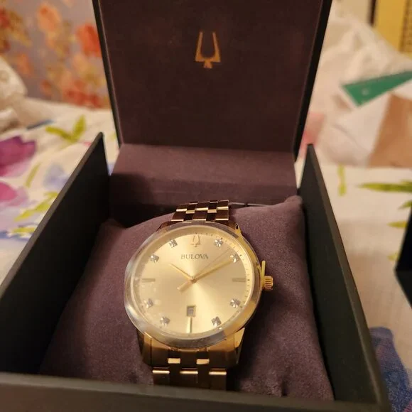 BRAND NEW Men's Bulova Classic Sutton Watch w/Diamond accents!! - Picture 11 of 12